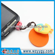 3D weich PVC-mobile Earcap mit Bildschirm Reiniger